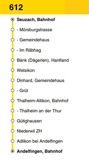 Linie 612