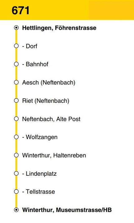Linie 671